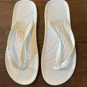 Crocs Flip White M9/W11